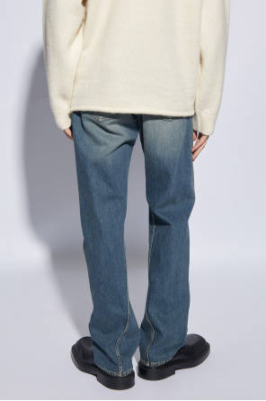 Lanvin Jeans with vintage effect