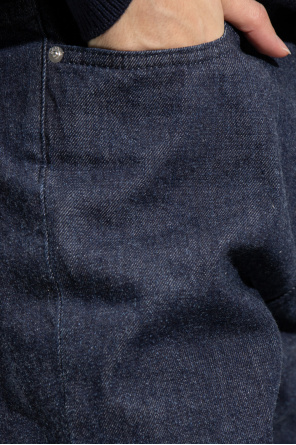 Lanvin Calça Jeans Masculino Destroyed Estonada