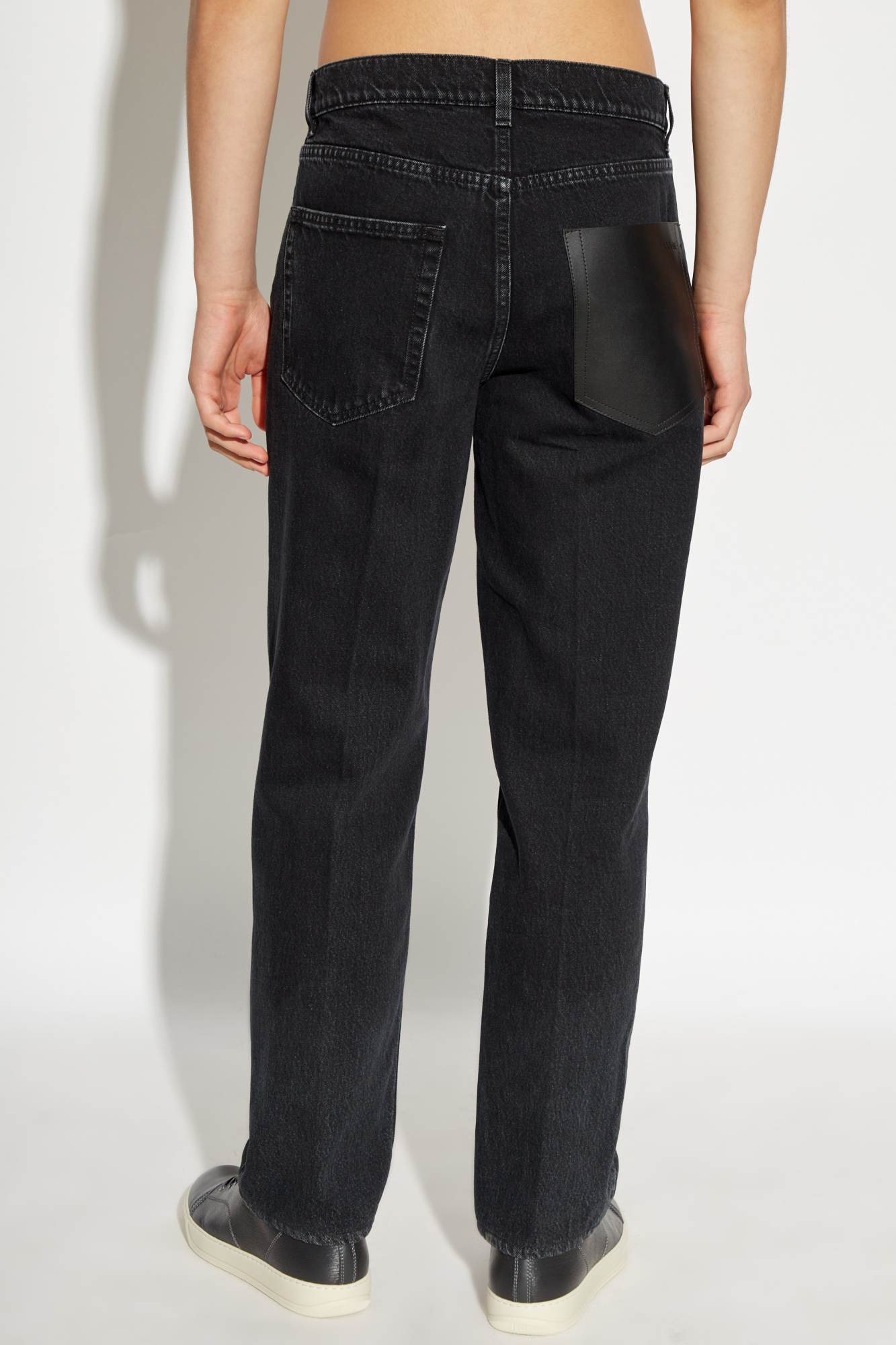 Lanvin brioni black jeans