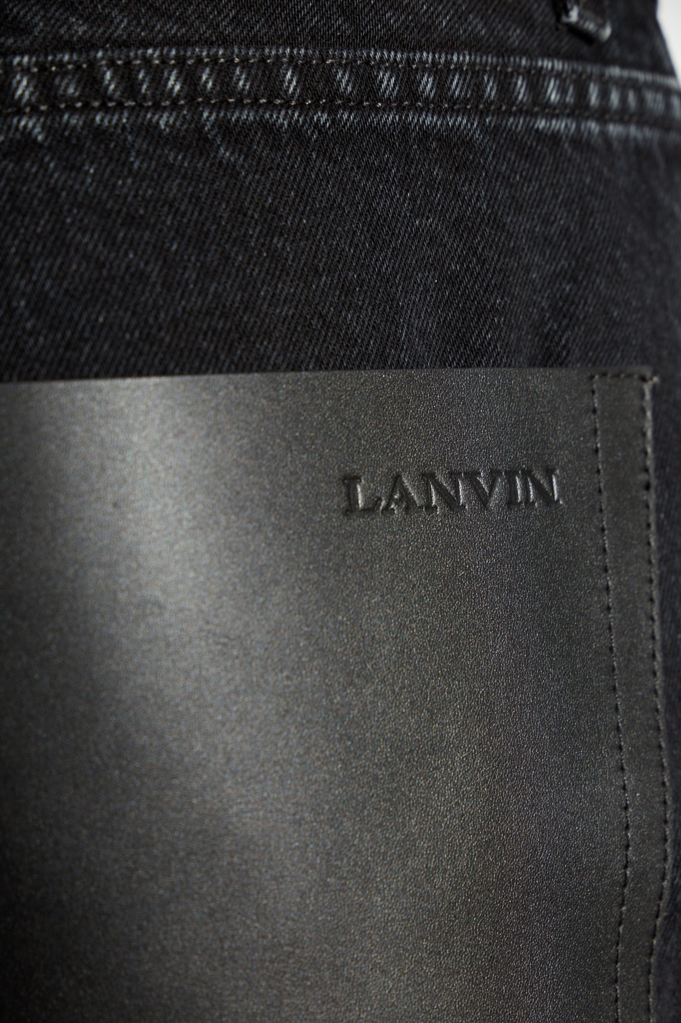 Lanvin brioni black jeans