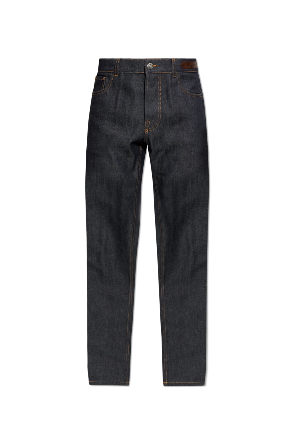 Jeans with tapered legs od Lanvin