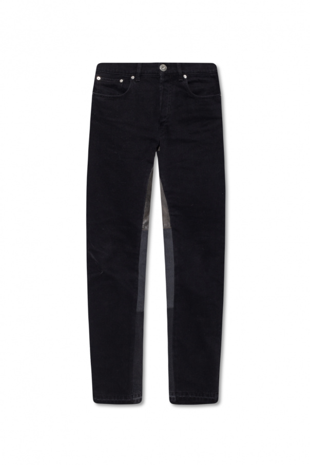 Lanvin Wednesdays Girl Curve Svarta mom jeans