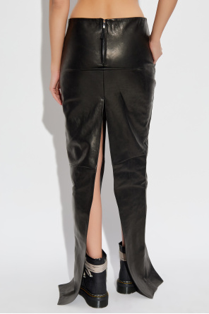 Rick Owens Lederrock „Sliced“