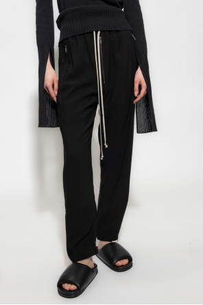 Rick Owens Trousers with zippers
