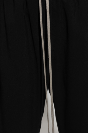 Rick Owens trousers Logo with zippers