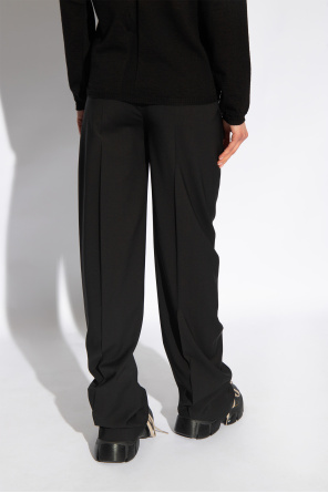 Rick Owens Wełniane spodnie ‘Dietrich’