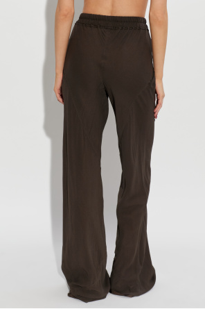 Rick Owens Loose-fit silk trousers