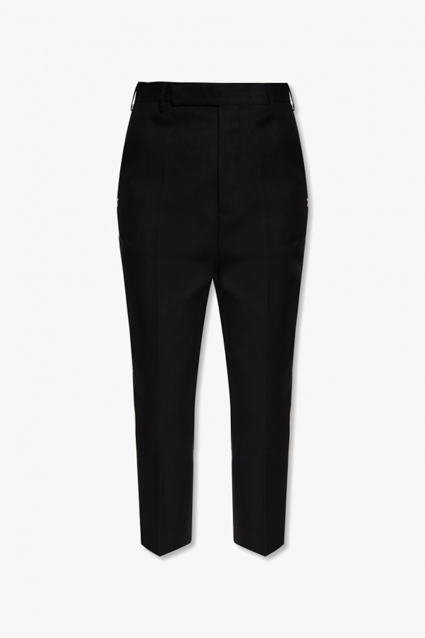 Rick Owens Pleat-front utility trousers