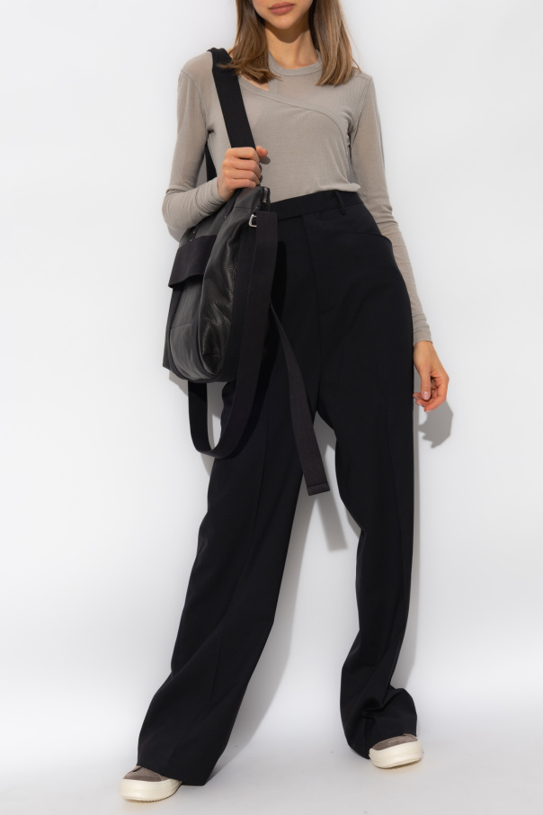 Rick Owens Pleat-front trousers