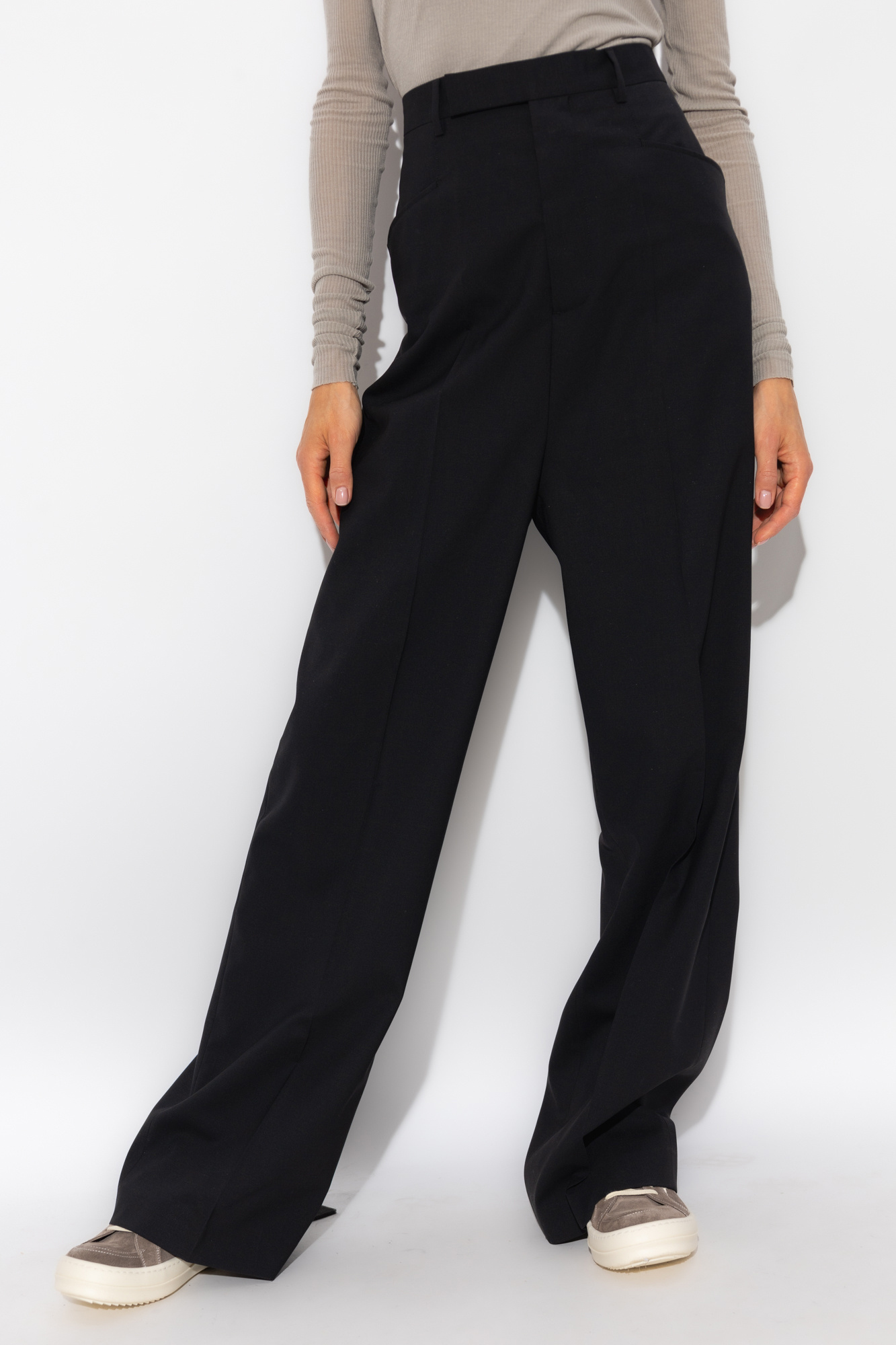 Rick Owens Pleat-front trousers