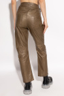 Rick Owens BROWN Leather pants Detroit
