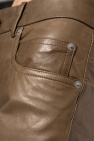 Rick Owens BROWN Leather pants Detroit