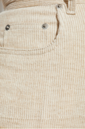 Rick Owens Corduroy trousers with flared legs