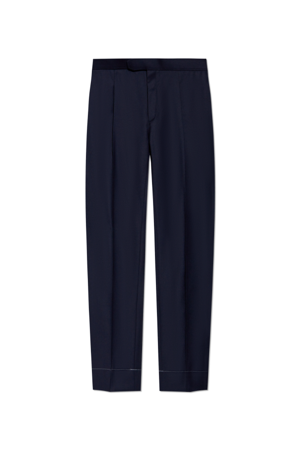 Brioni Wool trousers with crease