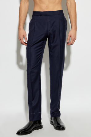 Brioni Wool trousers with crease