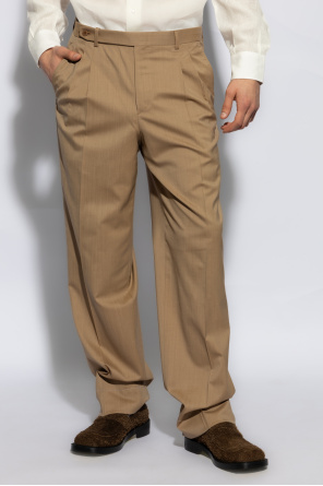 Brioni Wool trousers with pleat