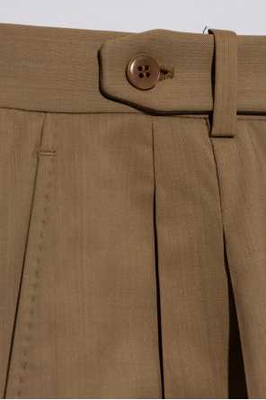 Brioni Wool trousers with pleat