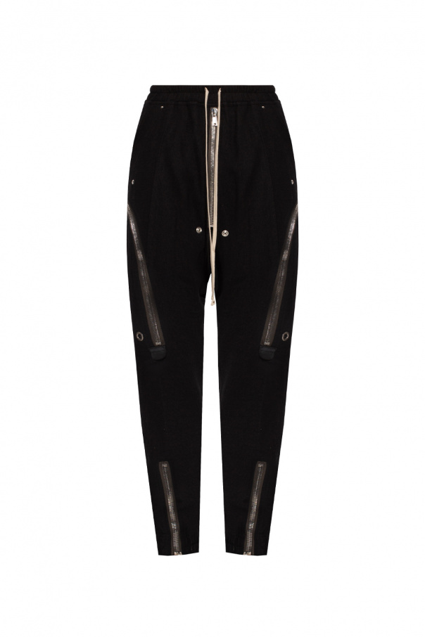 Shorts with denim motif - fitting trousers Rick Owens - GenesinlifeShops  Liberia - Black Loose