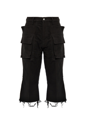 Pantalones cortos con acabado sin rematar