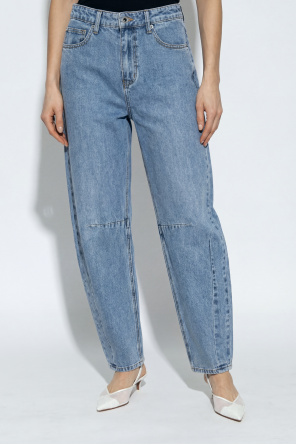 Self-Portrait Jeansy z wysokim stanem