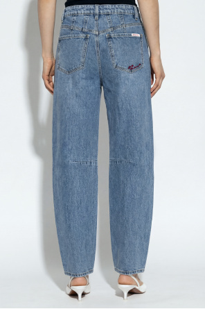 Self-Portrait Jeansy z wysokim stanem