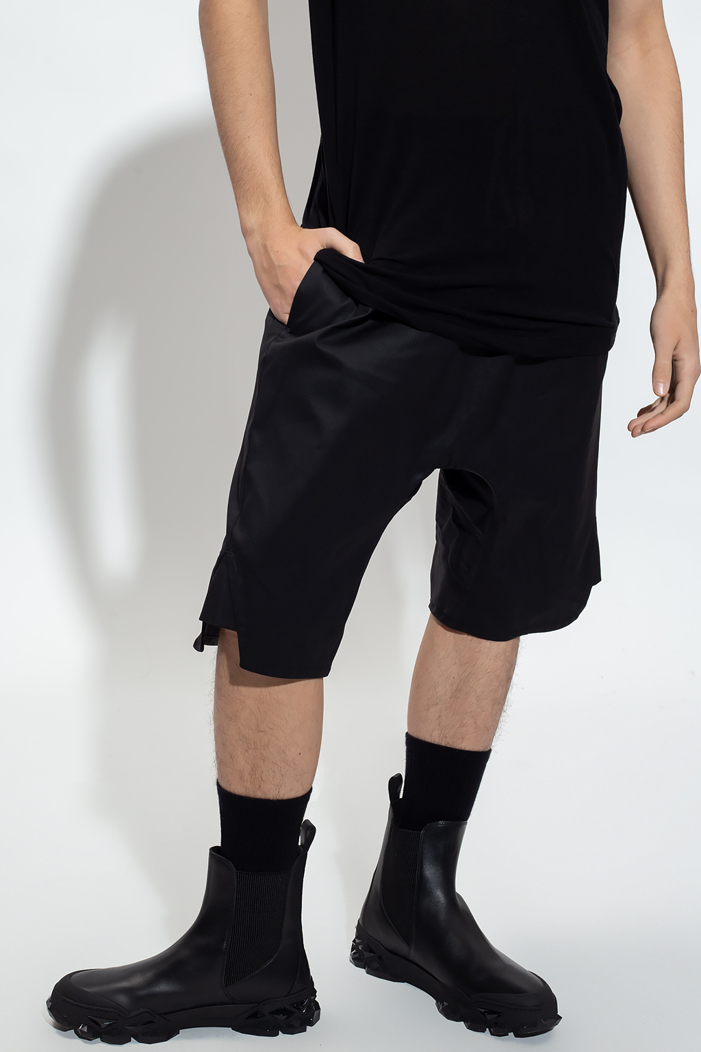 Rick Owens Cotton shorts