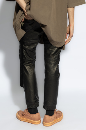 Rick Owens Skórzane spodnie ‘Luxor’