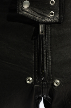 Rick Owens ‘Luxor’ leather trousers