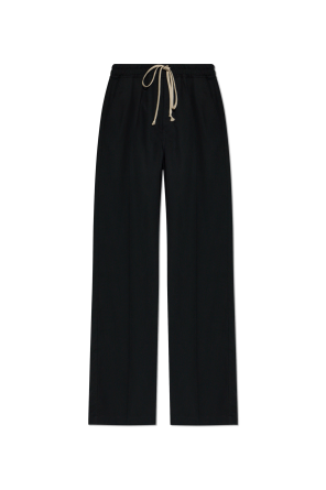 Wollhose mit gerade geschnittenen Beinen