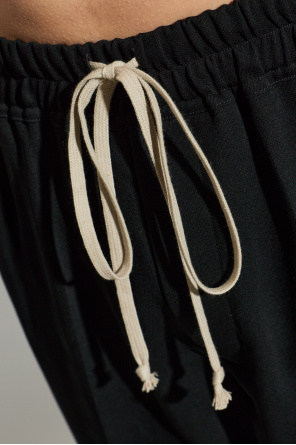 Rick Owens Wollhose mit gerade geschnittenen Beinen