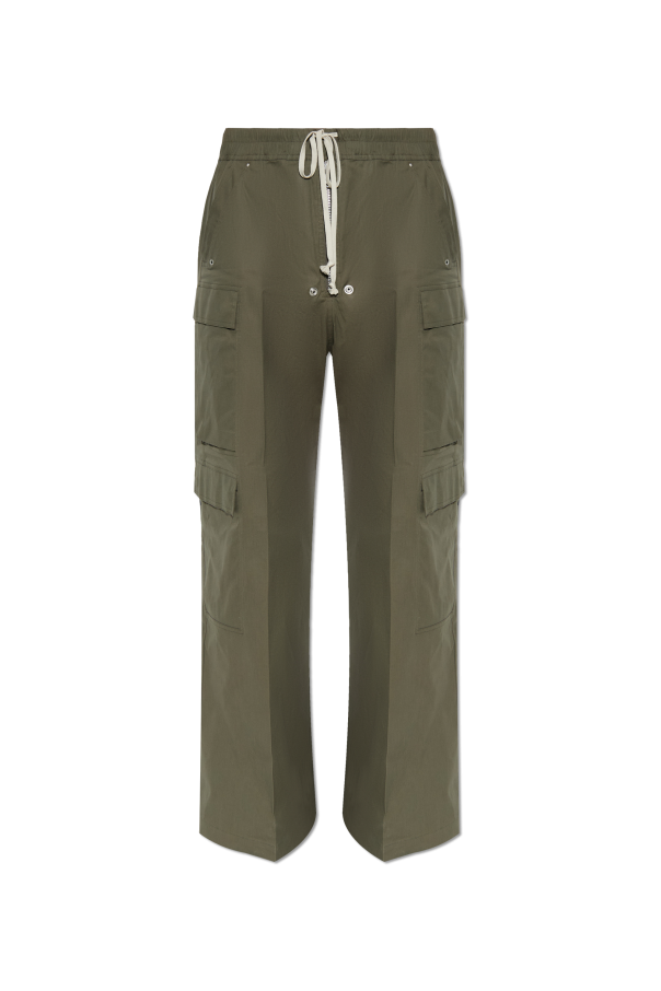 Rick Owens Cargo trousers with wide legs