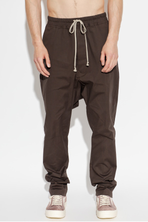 Rick Owens Spodnie o prostym kroju