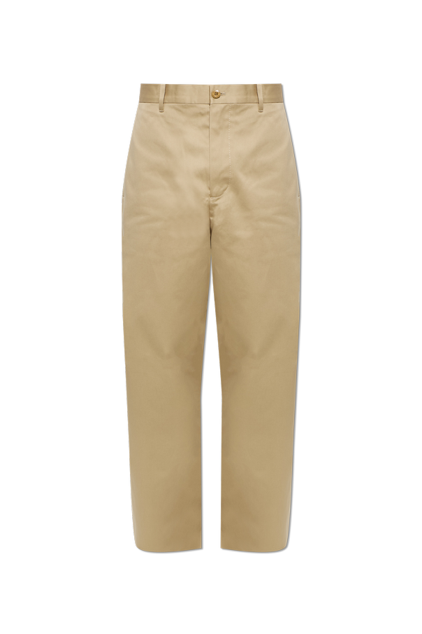 Straight-leg cotton trousers od Acne Studios
