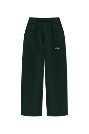 Trousers with logo