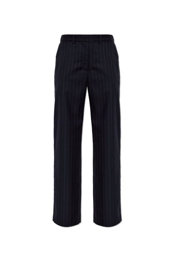 Acne Studios Pantaloni din lână cu dungi