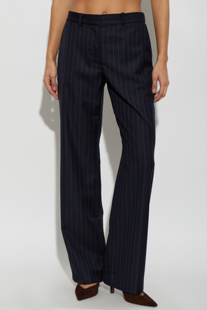 Acne Studios Pantaloni din lână cu dungi