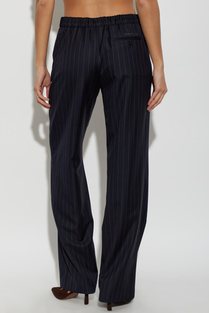 Acne Studios Pantaloni din lână cu dungi