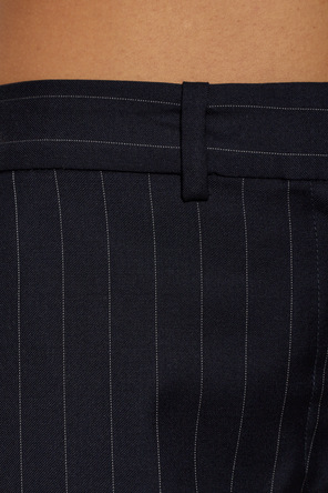 Acne Studios Pantaloni din lână cu dungi