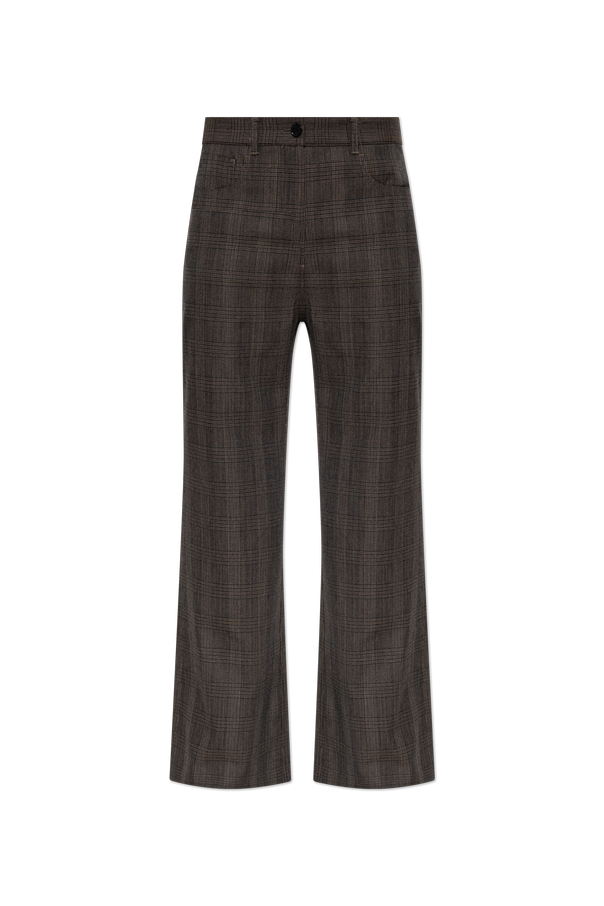 Plaid patterned trousers od Acne Studios