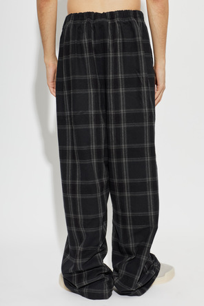 Fear Of God Essentials Cotton trousers with logo