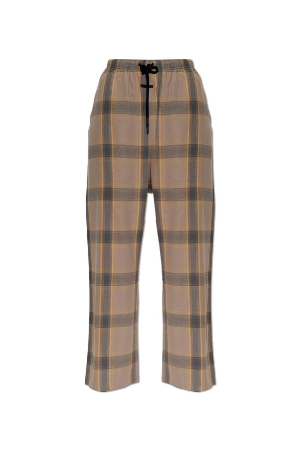 Cotton checked trousers od Fear Of God Essentials