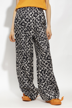 Lanvin Silk trousers