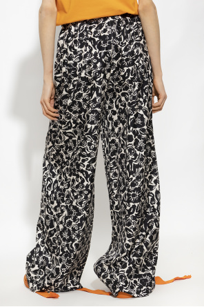 Lanvin Silk D-Jefferr trousers
