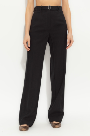 Lanvin Wool trousers with stitching on the legs