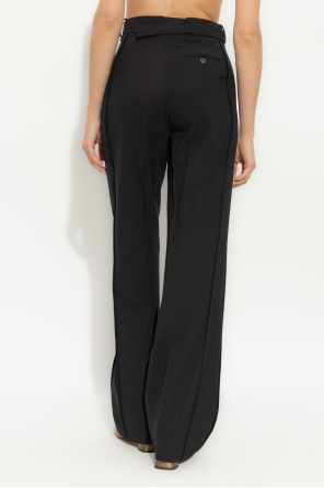 Lanvin Wool trousers with stitching on the legs