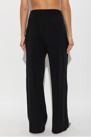 Lanvin Wool trousers with straight-leg cut