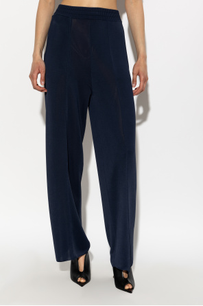 Lanvin Calças com costura nas pernas
