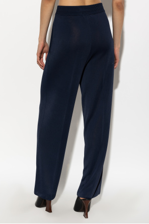Lanvin Calças com costura nas pernas