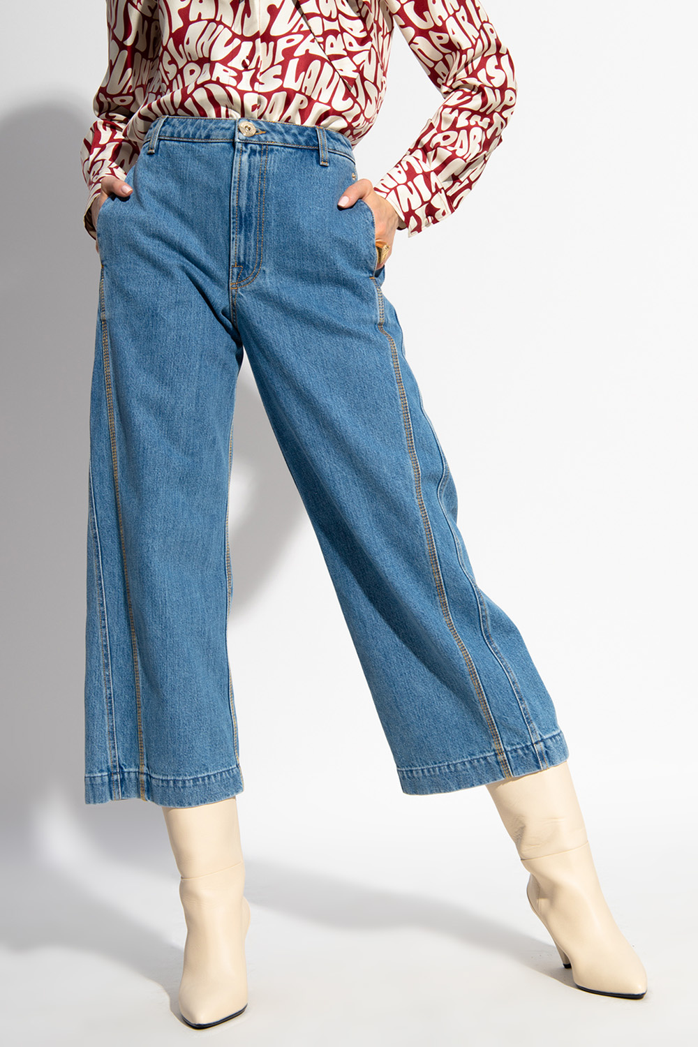 Lanvin High-waisted jeans