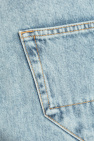 Lanvin light blue Jeans with rolled-up legs in a straight cut